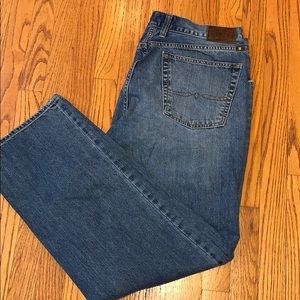 MEN LUCKY BRANS JEANS 181 RELAXED STRAIGHT 38 X 32